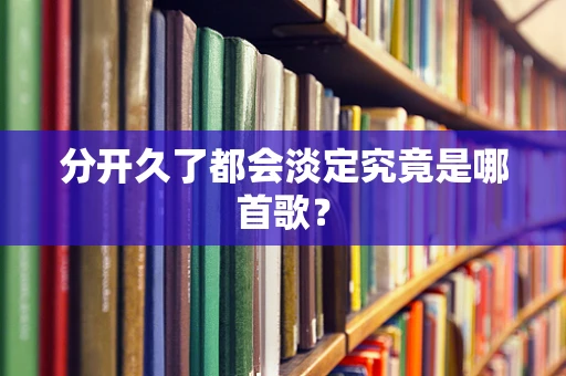 分开久了都会淡定究竟是哪首歌？