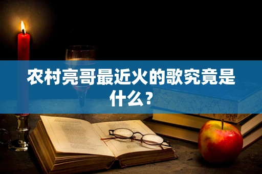 农村亮哥最近火的歌究竟是什么？